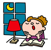 夜も
